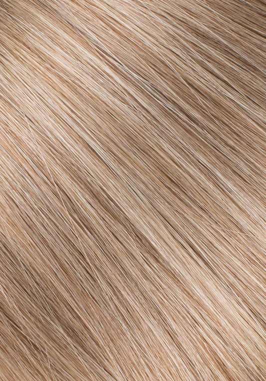 Caramel Blonde #18/#46 Marble Blends Straight(Micro-Tip Keratin)