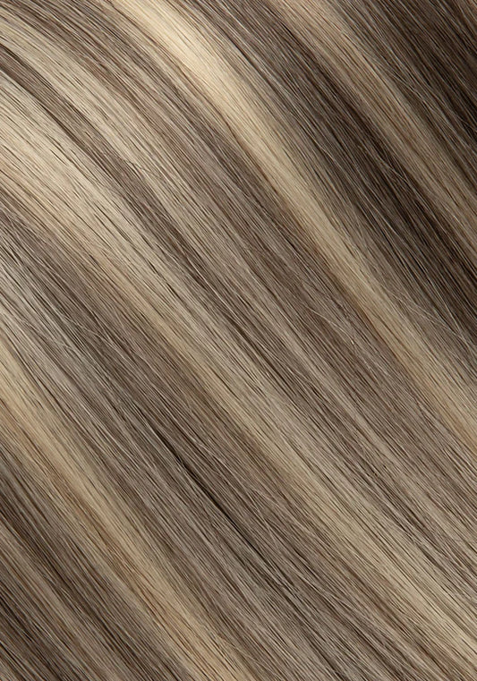 Charcoal Latte #60/1CC/80 Eric Vaughn Piano Blends(Clip in Bangs with Strands)