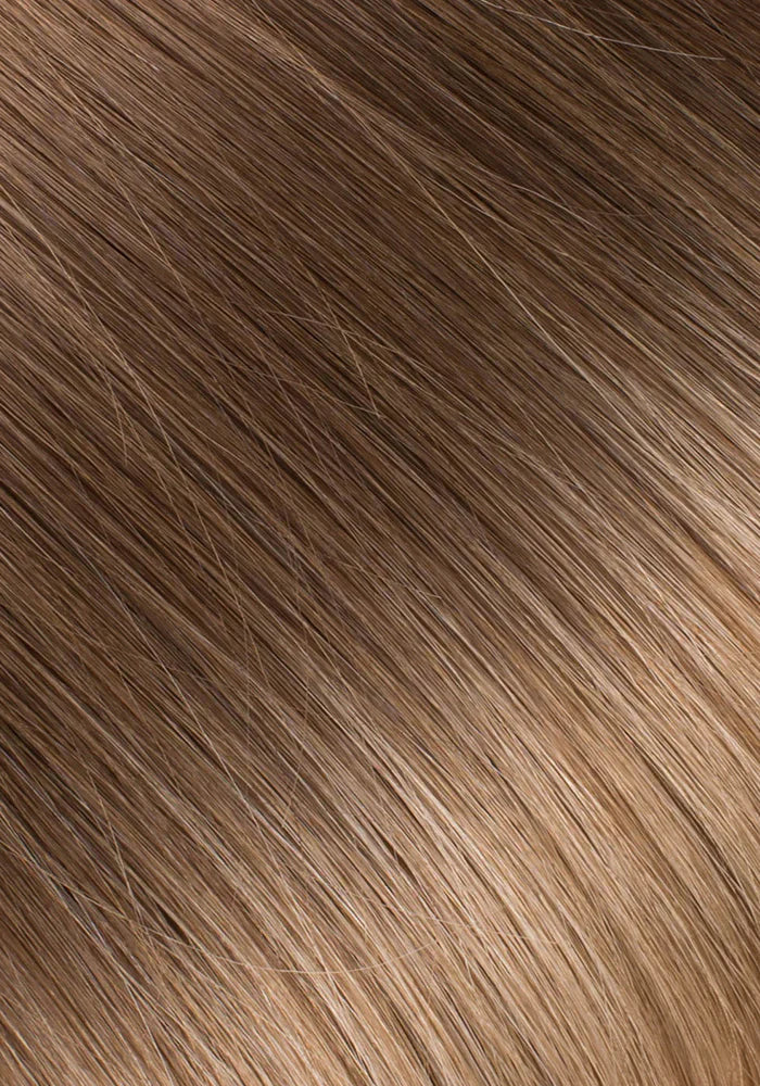 Chocolate Bronzed #4/#16 Ombre Straight(Classic Weft)