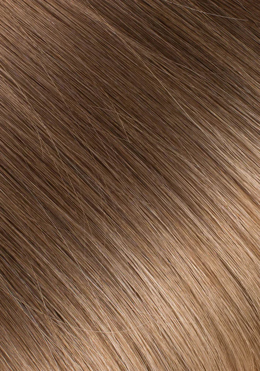 Chocolate Bronzed #4/#16 Ombre Straight(Halo)