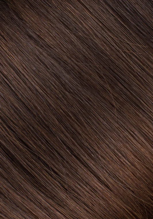 Chocolate mahogany #1B/#2/#4 Sombre Straight(Nano-Tip Keratin)