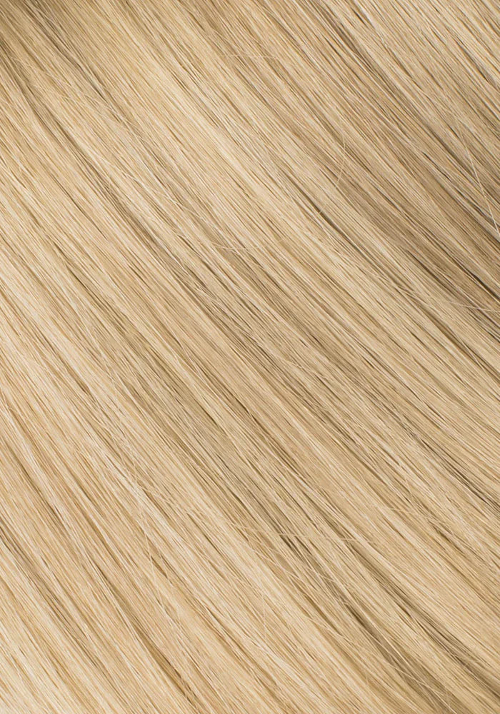 Golden Amber Blonde #18/#6 Highlights Straight(Wrap Ponytail)