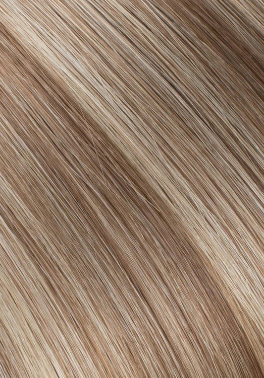 Hot Toffee Blonde #6/#18 Highlights Straight(U-Tip Keratin)