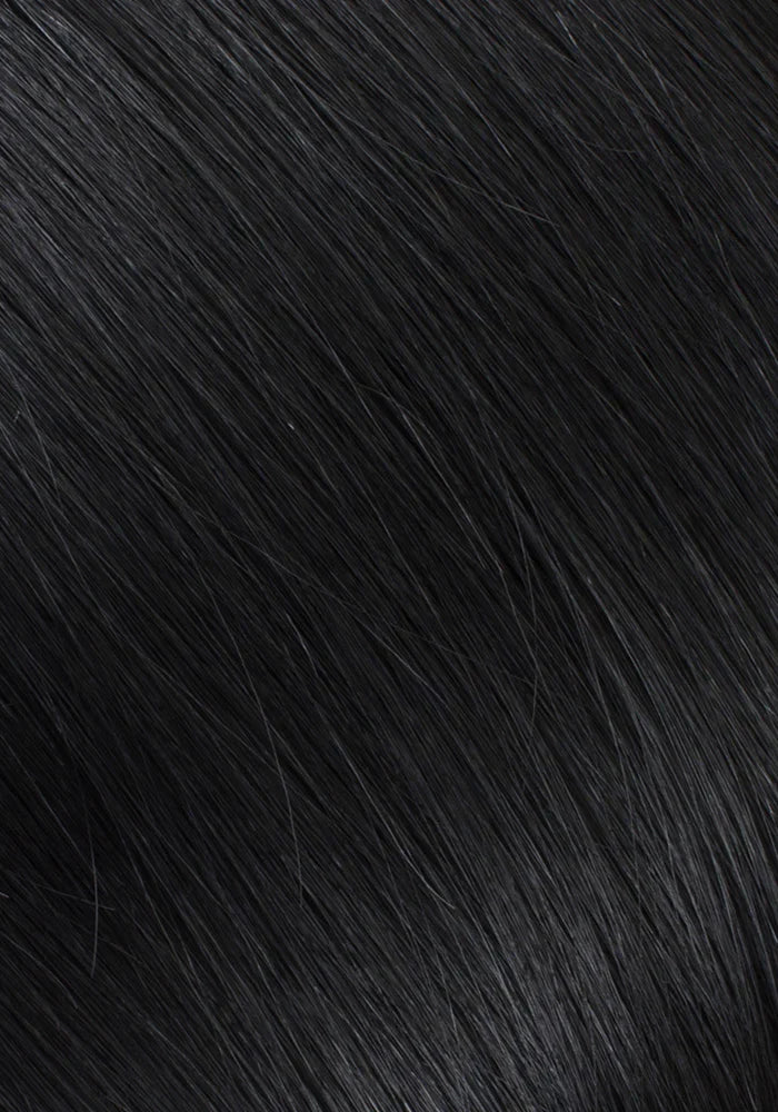 Jet Black #1 Natural Straight(Classic Tape-In)